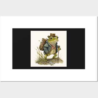 Adventurer Frog #9 Posters and Art